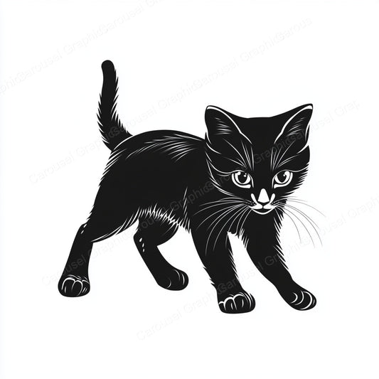 Kitten Vector Graphic preview