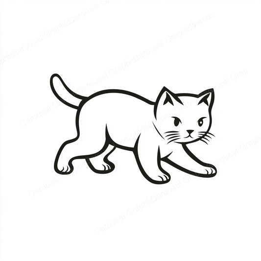 Kitten Vector Graphic preview