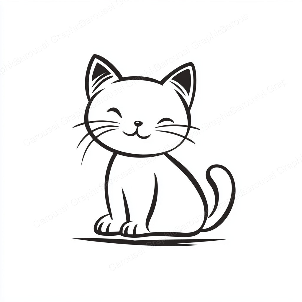 Kitten Vector Graphic preview