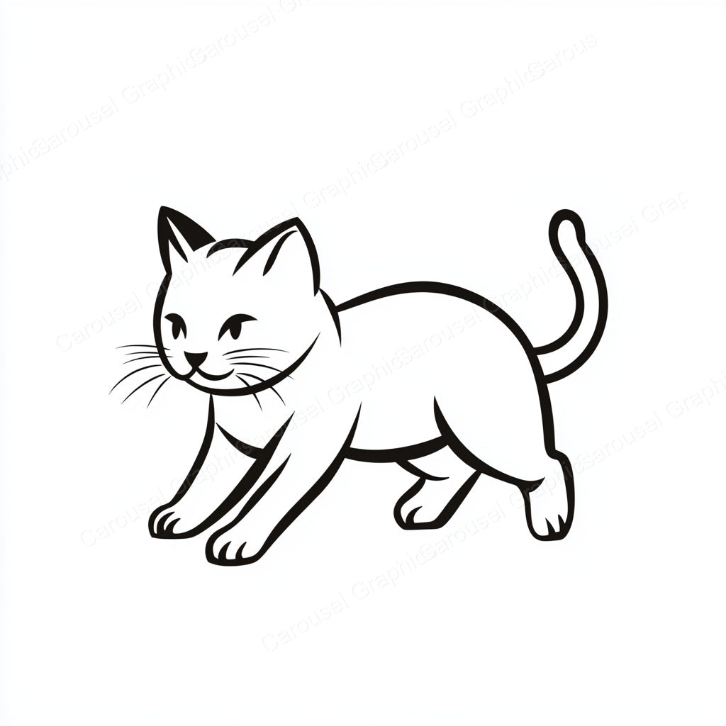 Kitten Vector Graphic preview