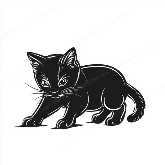 Kitten Vector Graphic preview
