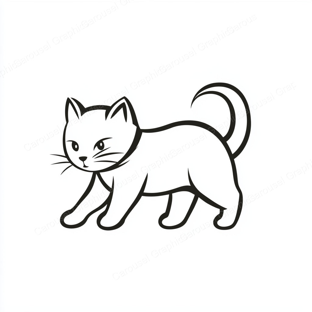 Kitten Vector Graphic preview