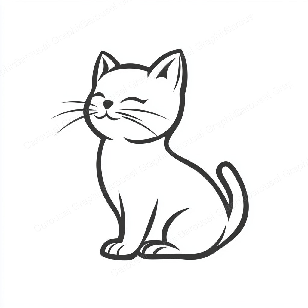 Kitten Vector Graphic preview