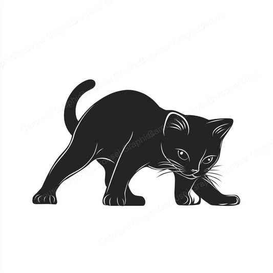 Kitten Vector Graphic preview