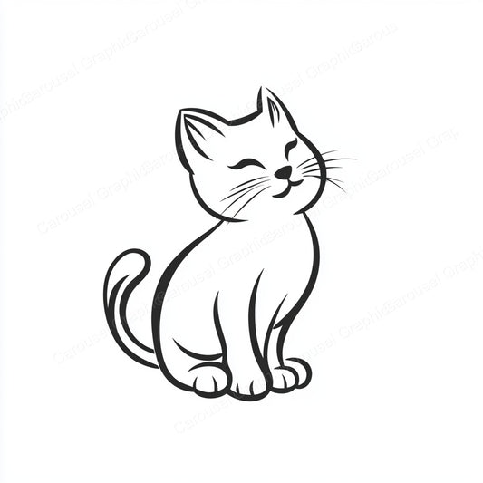Kitten Vector Graphic preview