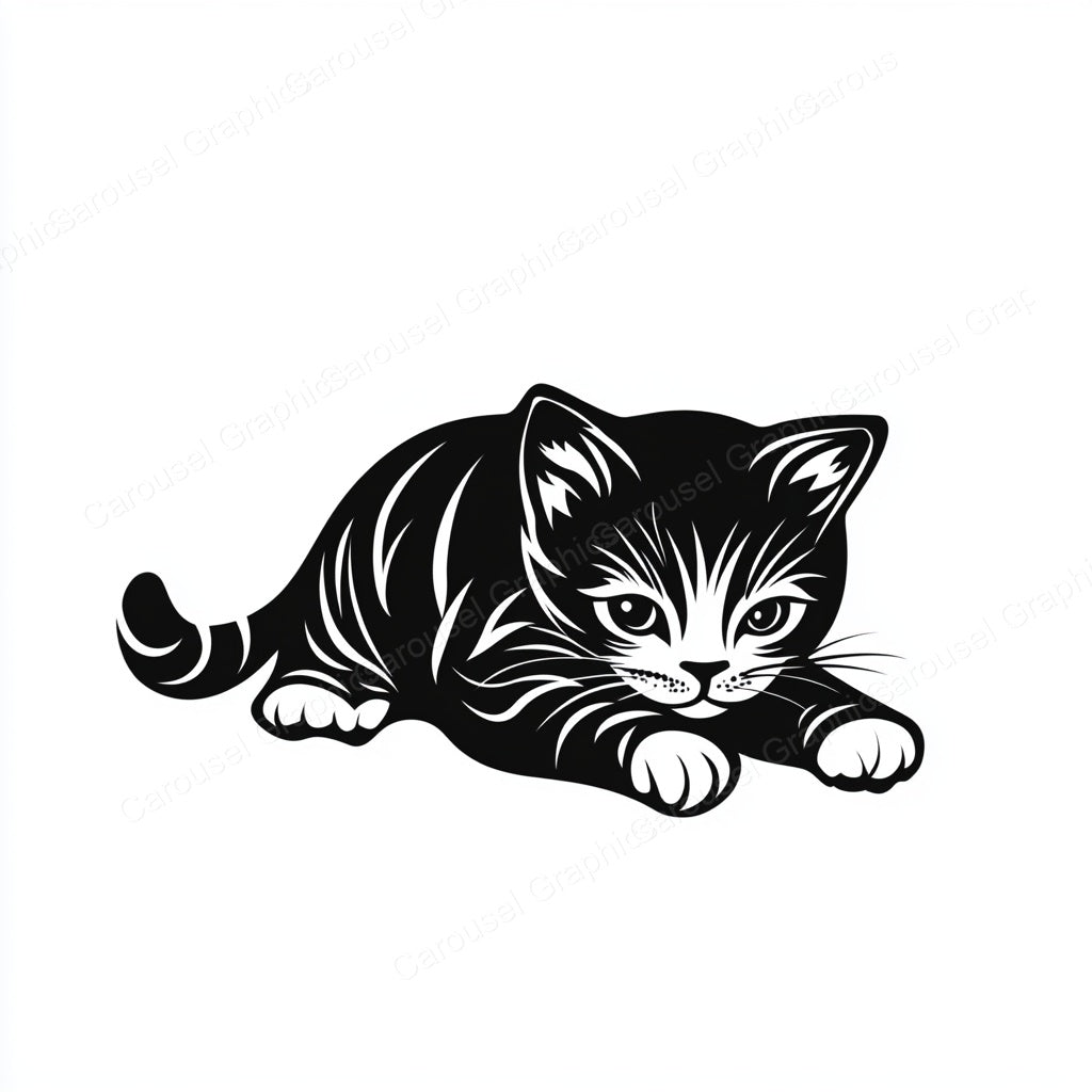Kitten Vector Graphic preview