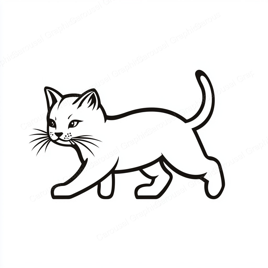 Kitten Vector Graphic preview