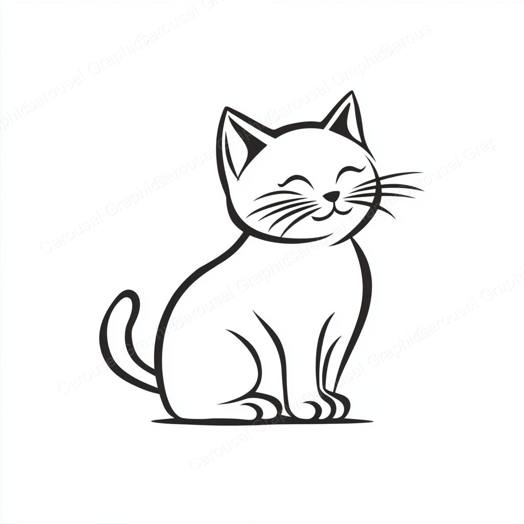Kitten Vector Graphic preview