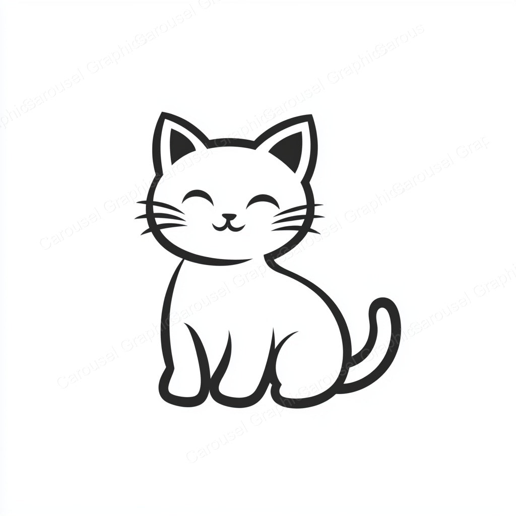 Kitten Vector Graphic preview