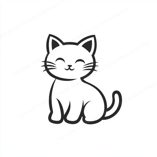 Kitten Vector Graphic preview