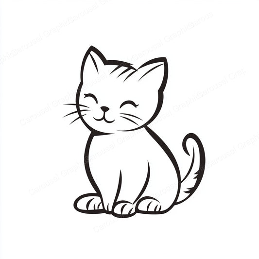 Kitten Vector Graphic preview
