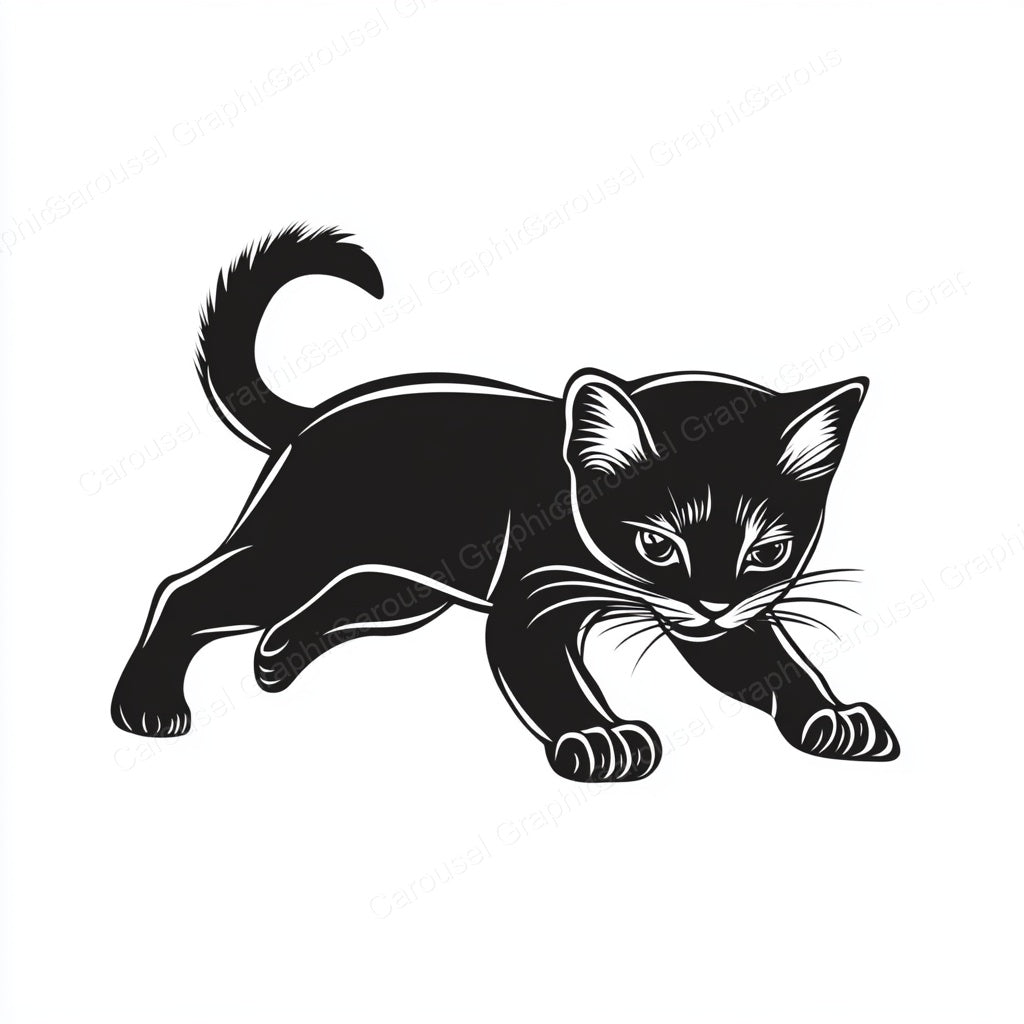 Kitten Vector Graphic preview