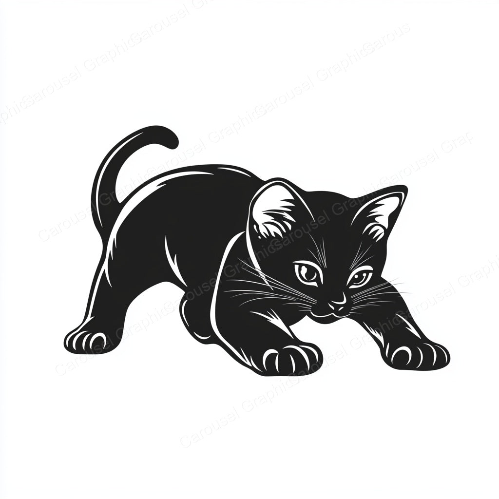 Kitten Vector Graphic preview