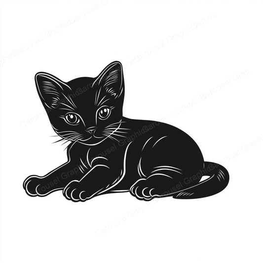 Kitten Vector Graphic preview