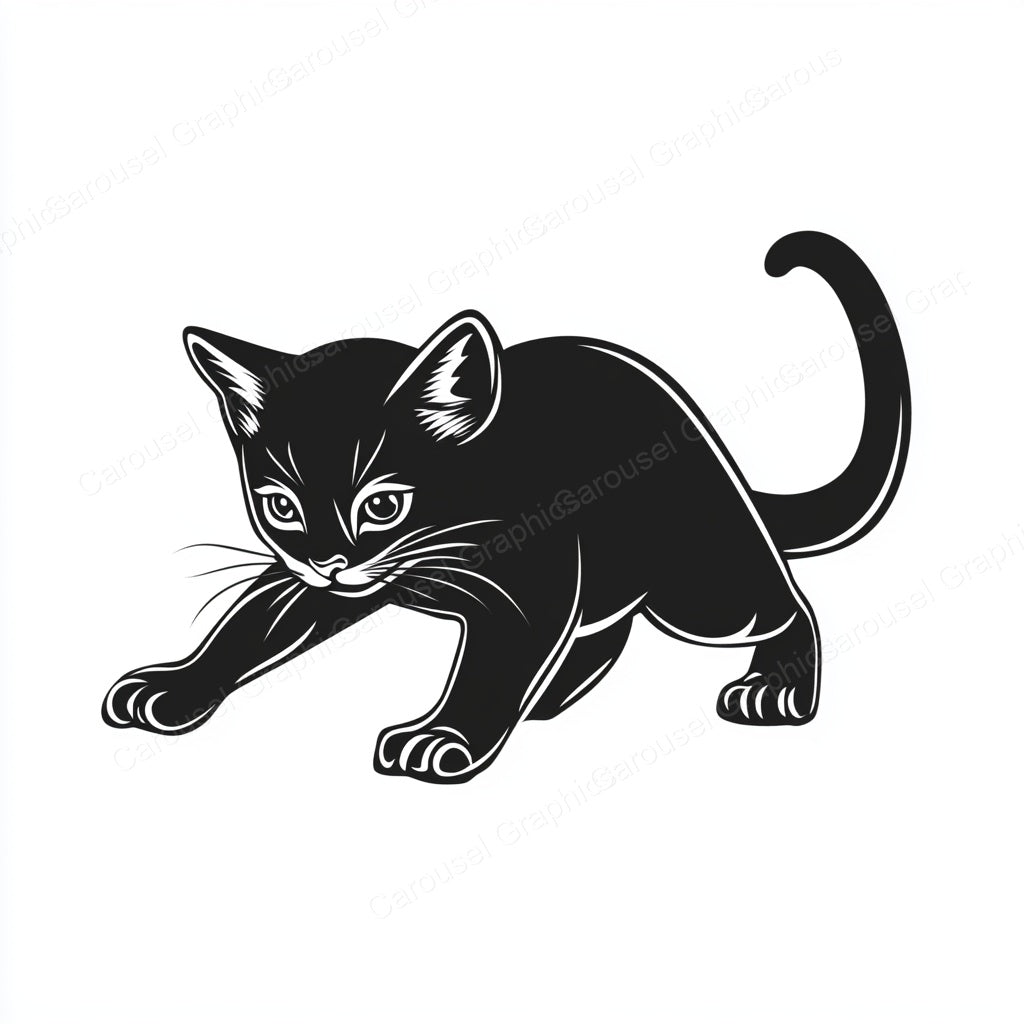 Kitten Vector Graphic preview