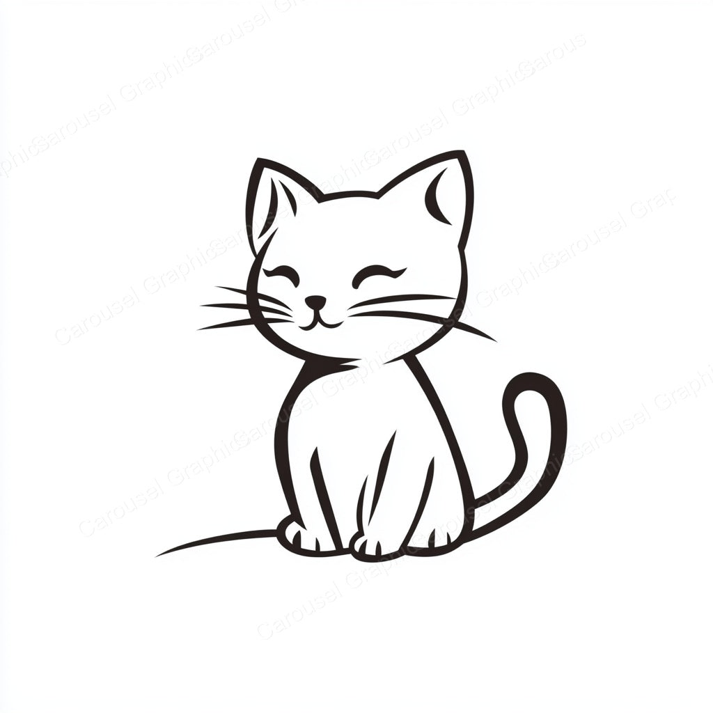 Kitten Vector Graphic preview