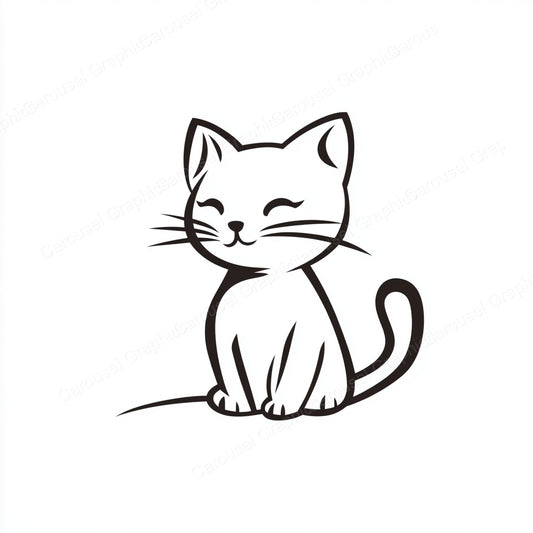 Kitten Vector Graphic preview