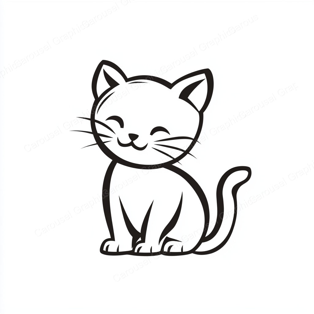 Kitten Vector Graphic preview
