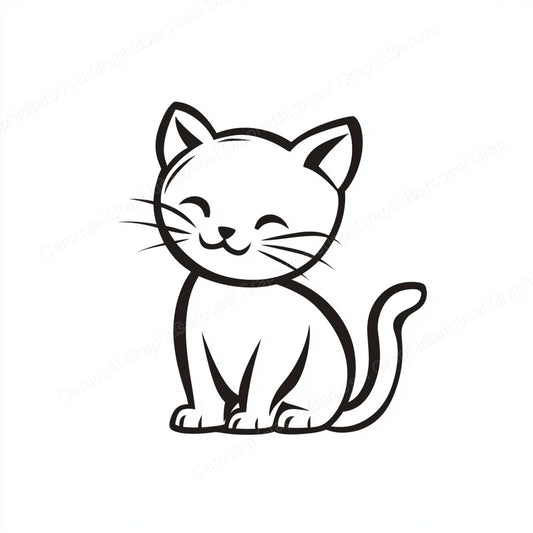 Kitten Vector Graphic preview