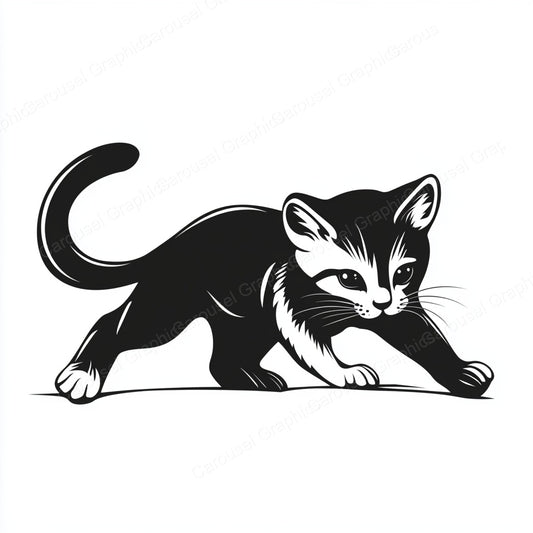 Kitten Vector Graphic preview