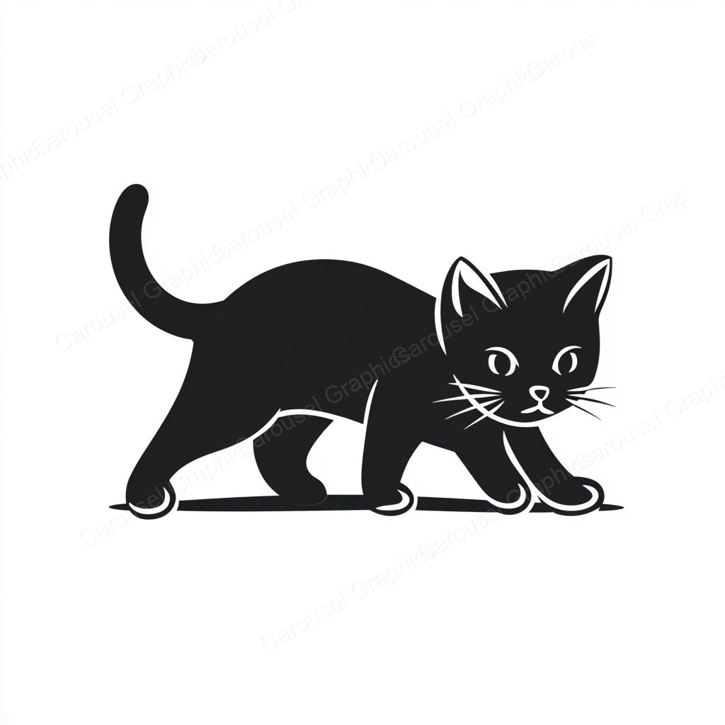 Kitten Vector Graphic preview