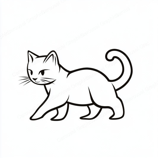 Kitten Vector Graphic preview