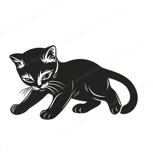 Kitten Vector Graphic preview