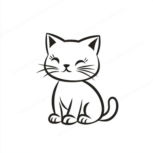 Kitten Vector Graphic preview