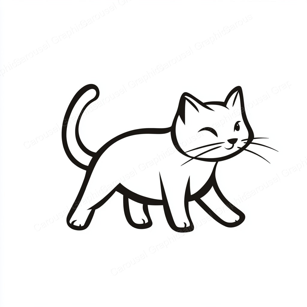 Kitten Vector Graphic preview