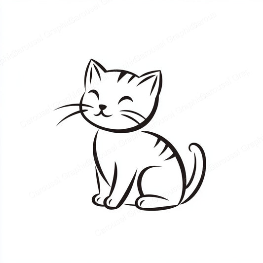 Kitten Vector Graphic preview