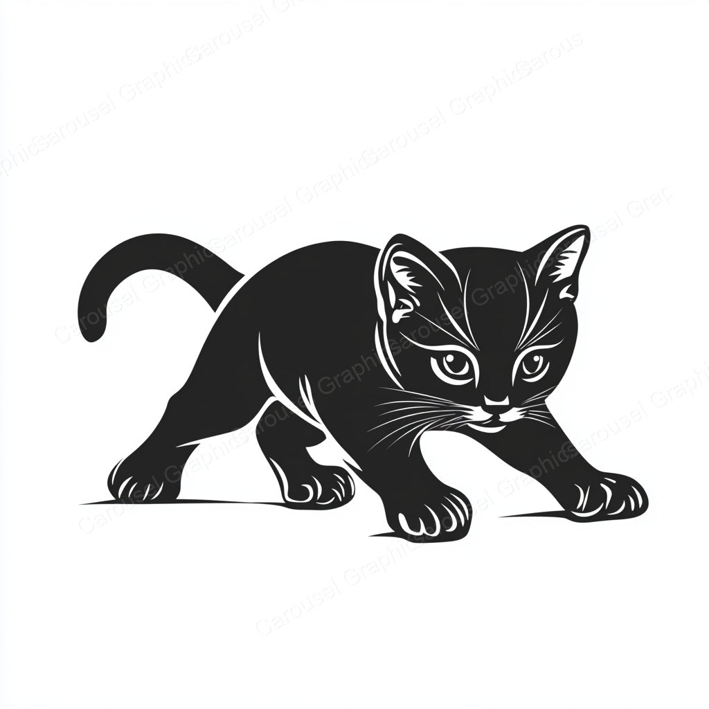 Kitten Vector Graphic preview