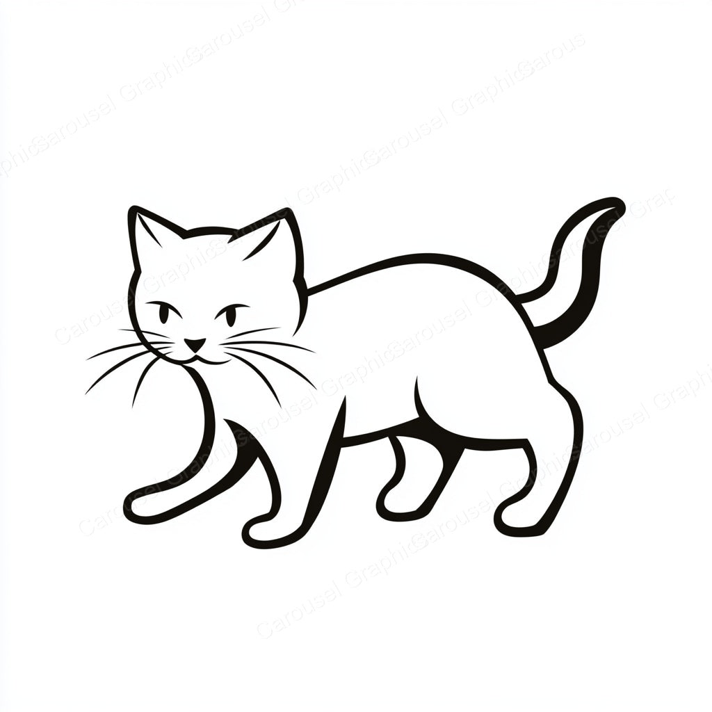 Kitten Vector Graphic preview