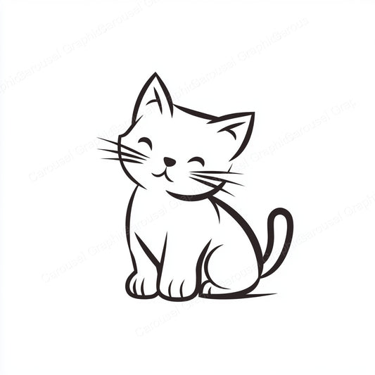 Kitten Vector Graphic preview