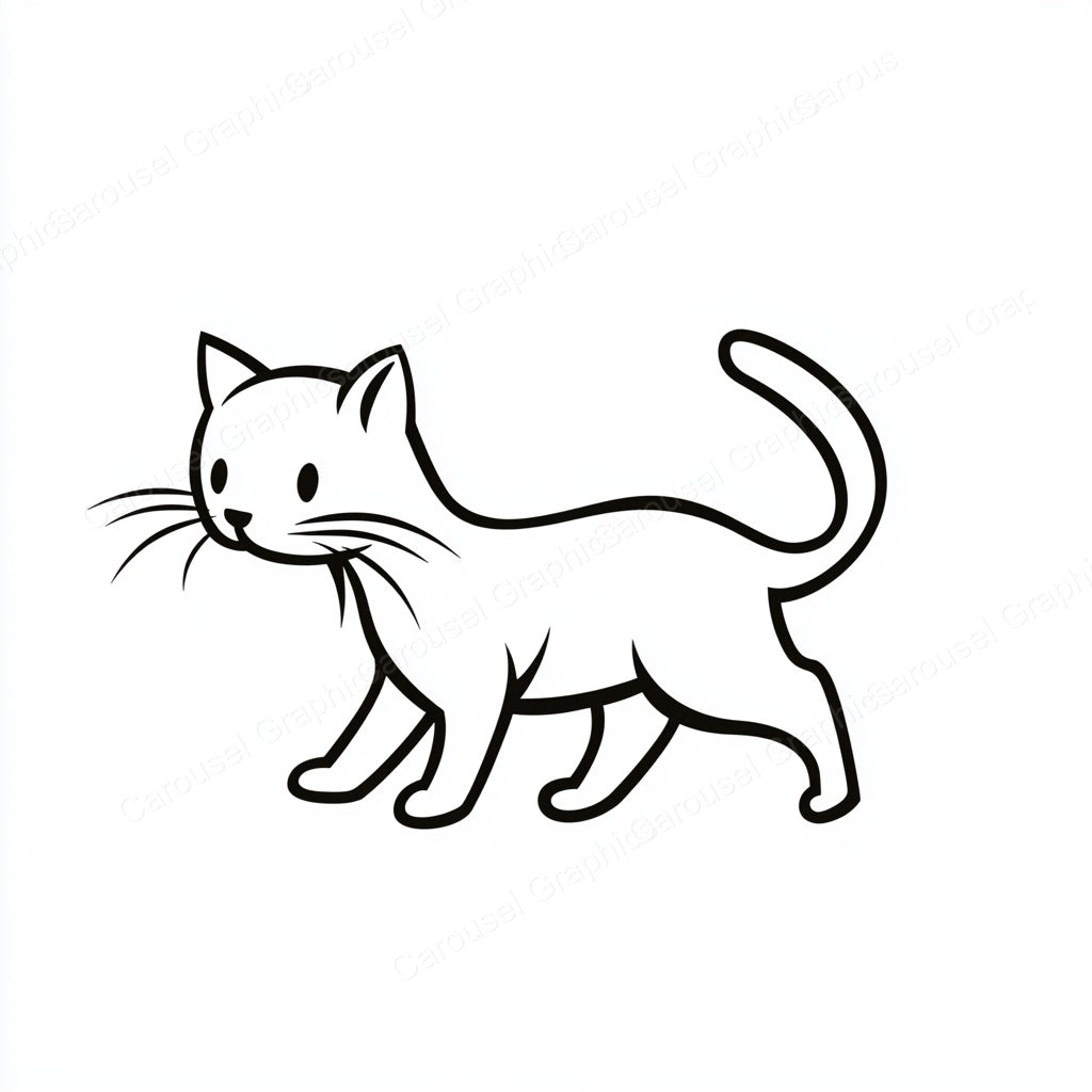 Kitten Vector Graphic preview