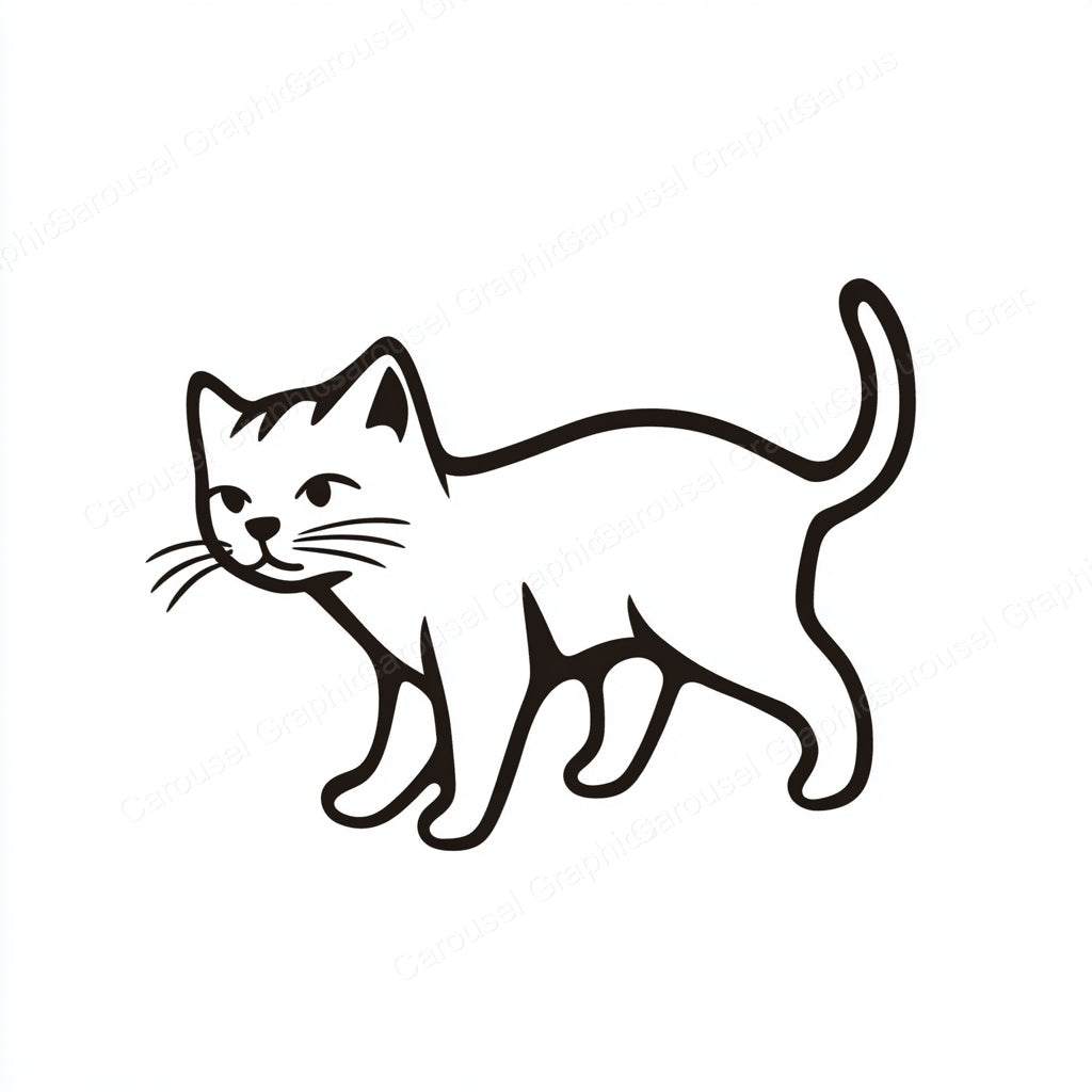 Kitten Vector Graphic preview