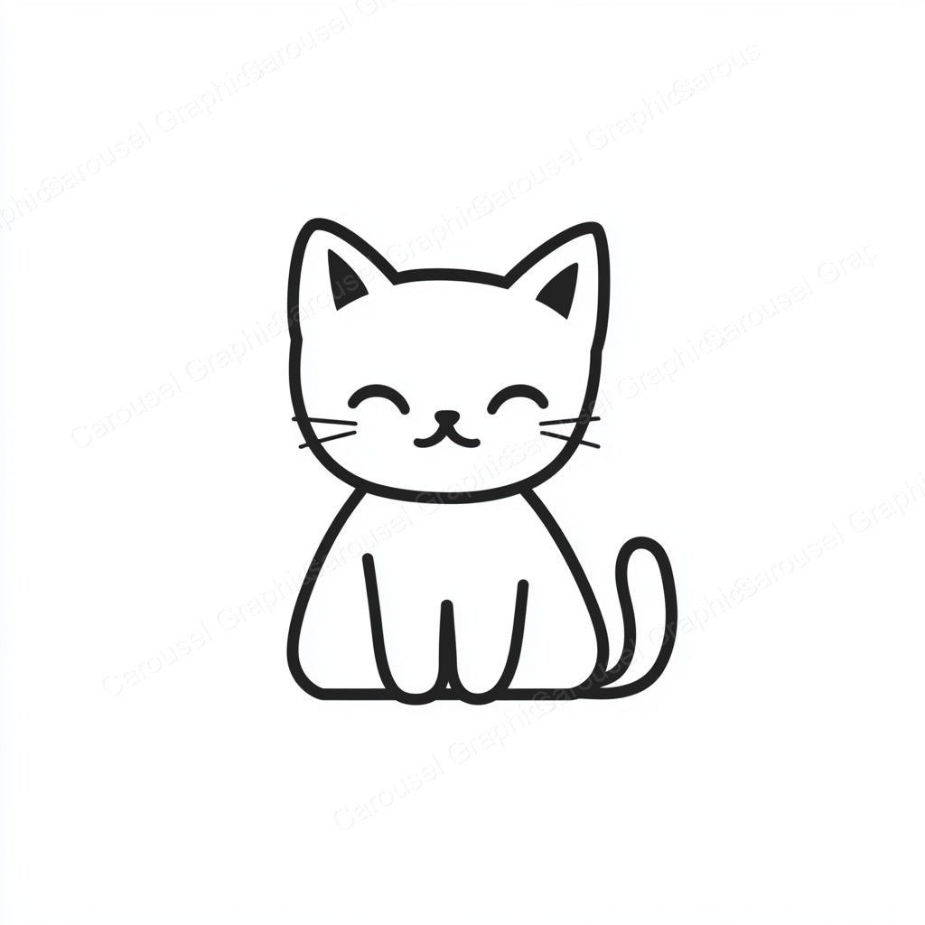 Kitten Vector Graphic preview