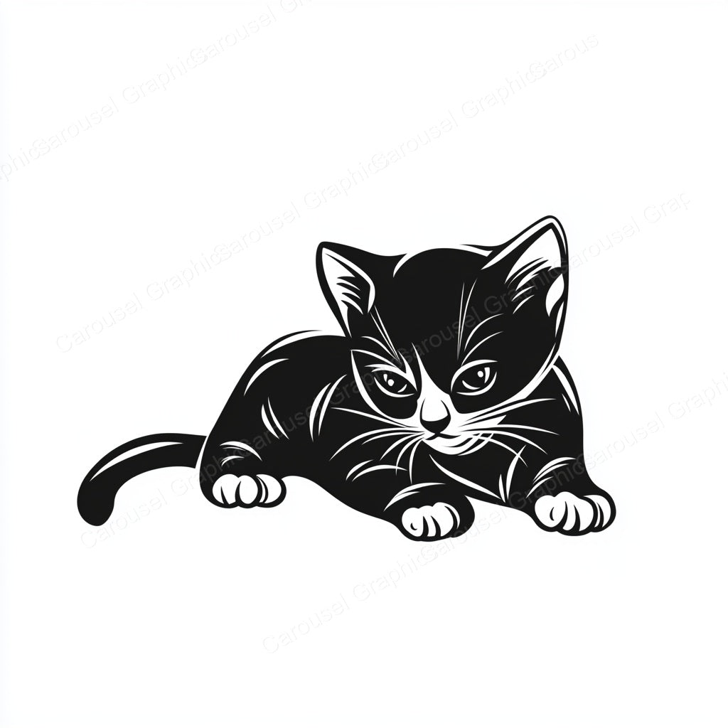 Kitten Vector Graphic preview