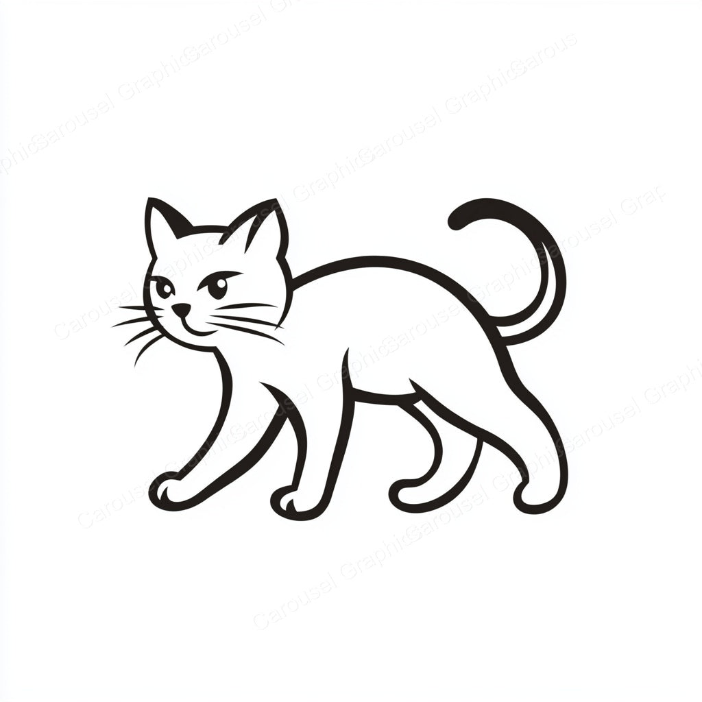 Kitten Vector Graphic preview