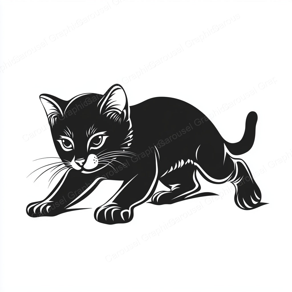Kitten Vector Graphic preview