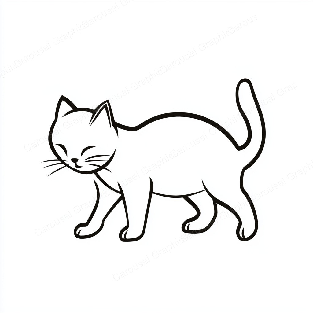 Kitten Vector Graphic preview