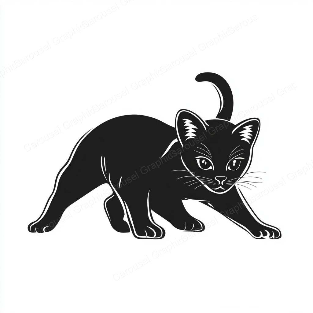 Kitten Vector Graphic preview