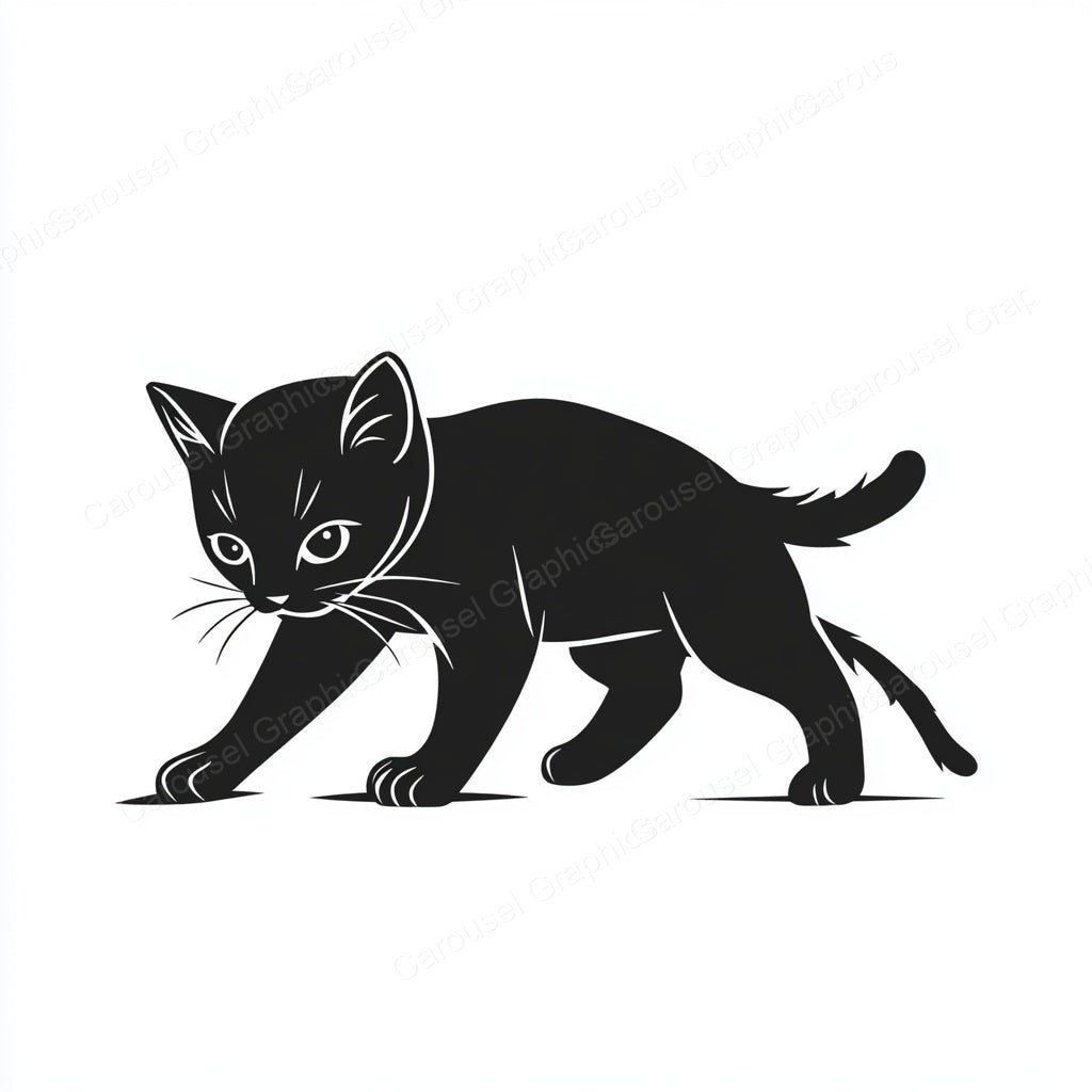 Kitten Vector Graphic preview