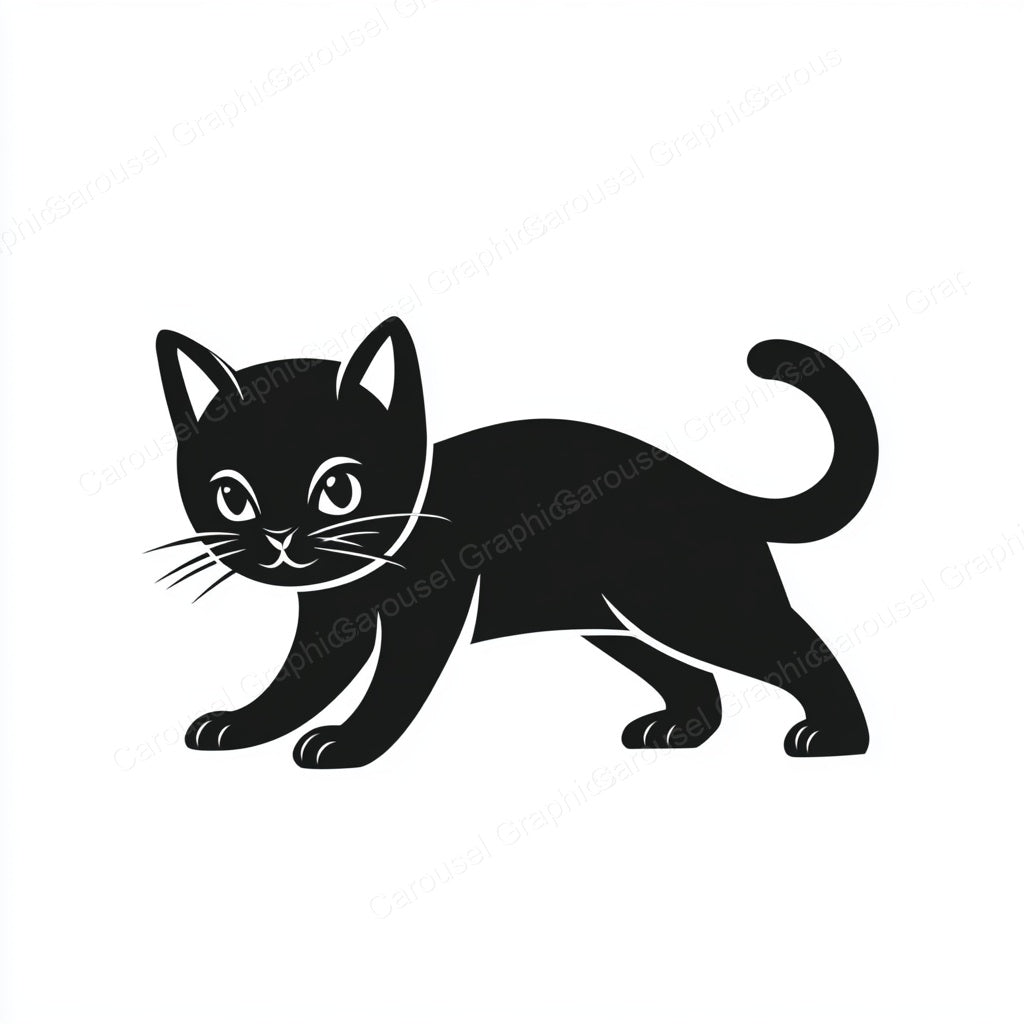 Kitten Vector Graphic preview