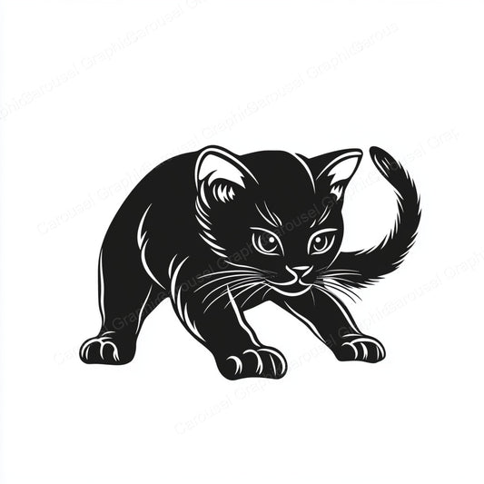 Kitten Vector Graphic preview