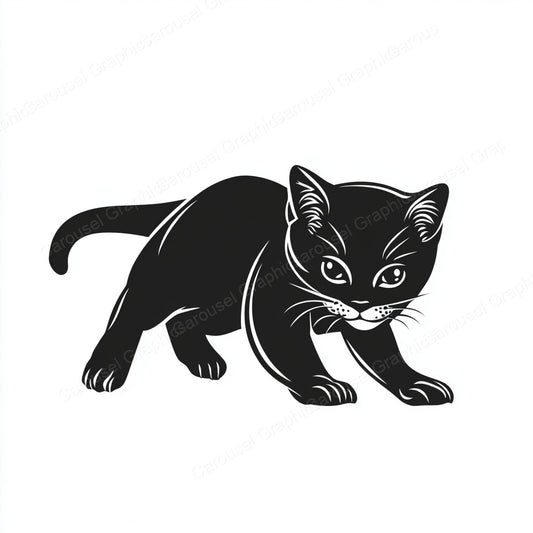 Kitten Vector Graphic preview