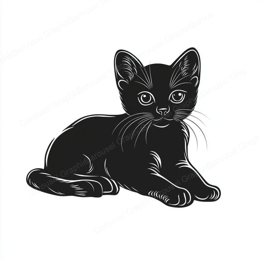 Kitten Vector Graphic preview