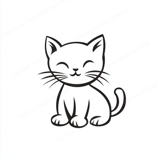Kitten Vector Graphic preview