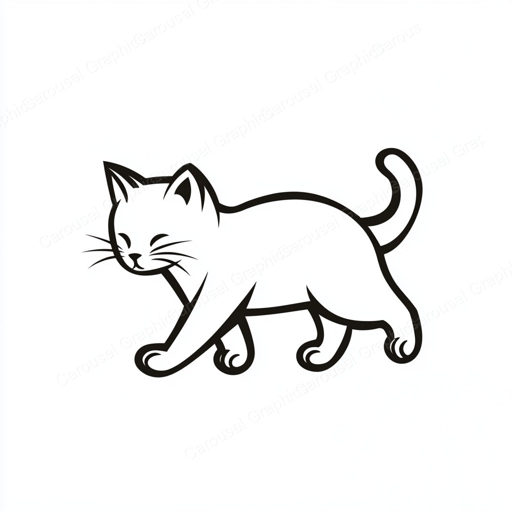 Kitten Vector Graphic preview