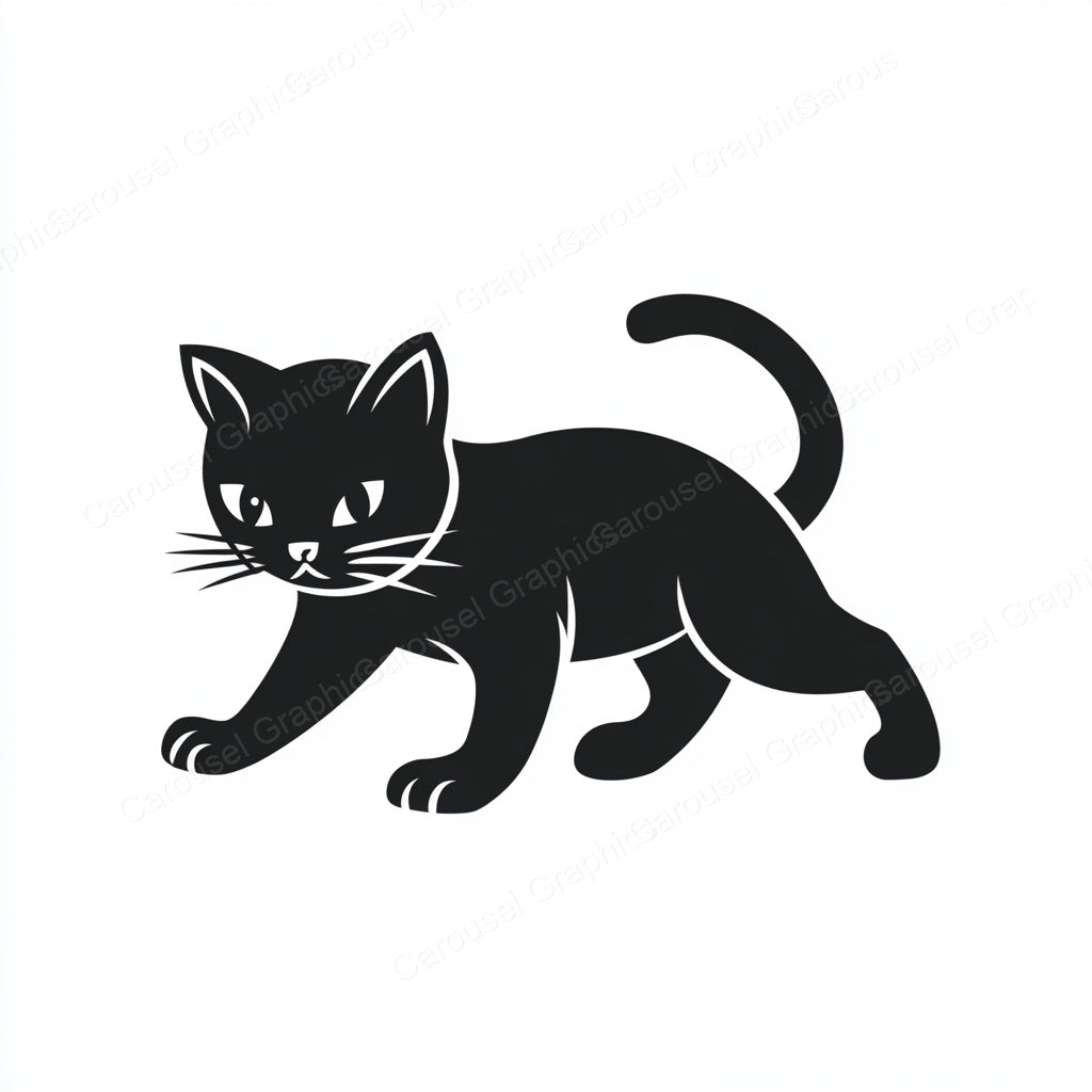 Kitten Vector Graphic preview
