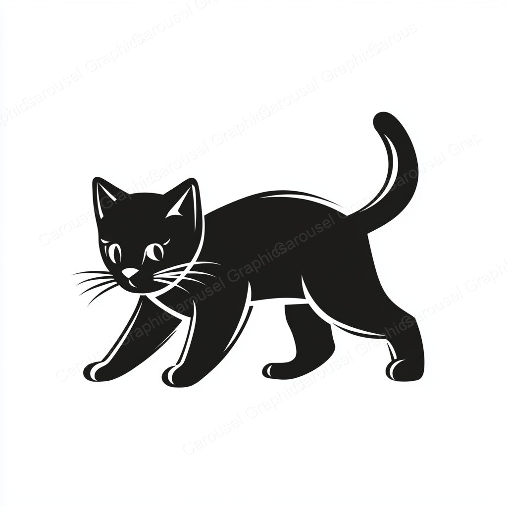 Kitten Vector Graphic preview